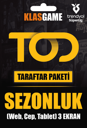 TOD Sezonluk Taraftar Paketi (Web, Cep, Tablet)